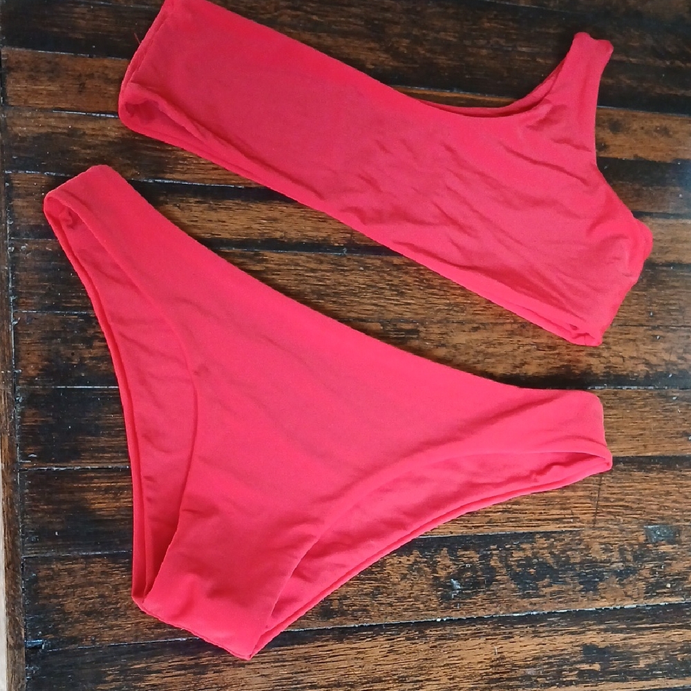 Zaful Red Bikini Set